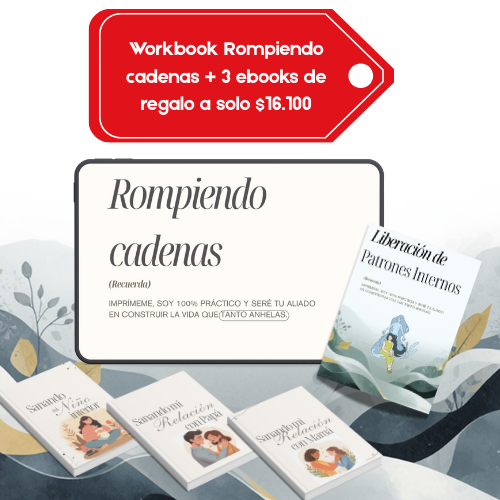 Oferta especial!! workbook Rompiendo cadenas + 3 bonus de regalo